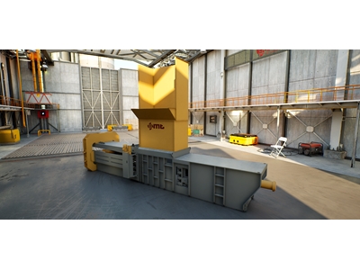90 Tons Automatic Horizontal Waste Baling Press - 8