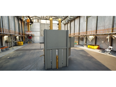 50 Tons Vertical Waste Baling Press - 3