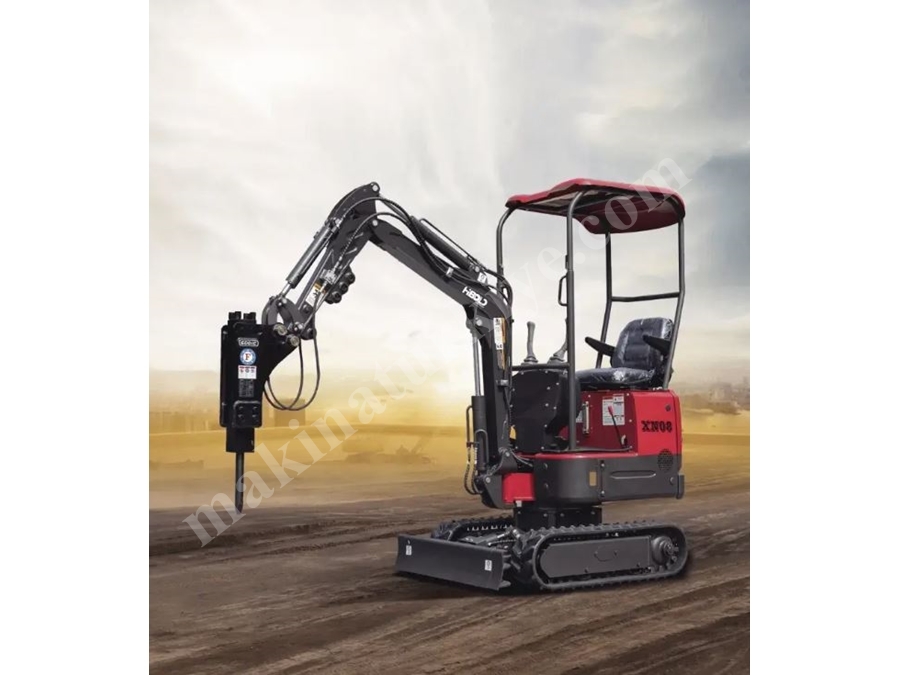 Hıbold Xn08 Mini Ekskavatör 