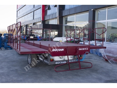 Compressor Harvest Platform Type Trailer - 3