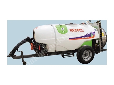 2000 Liter Polyester Tank Trailed Type Turbo Atomizer - 1
