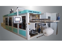 950x650 mm 3-Station Thermoforming Packaging Machine - 0