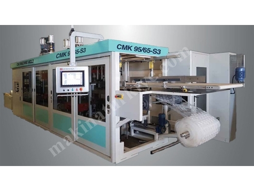 950x650 mm 3-Station Thermoforming Packaging Machine