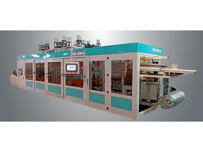 850x550 mm 4-Station Thermoforming Packaging Machine