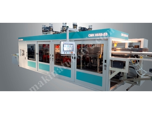 850x550 mm 3-Station Thermoforming Packaging Machine