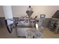 Machine de remplissage horizontal de poussière Fmk