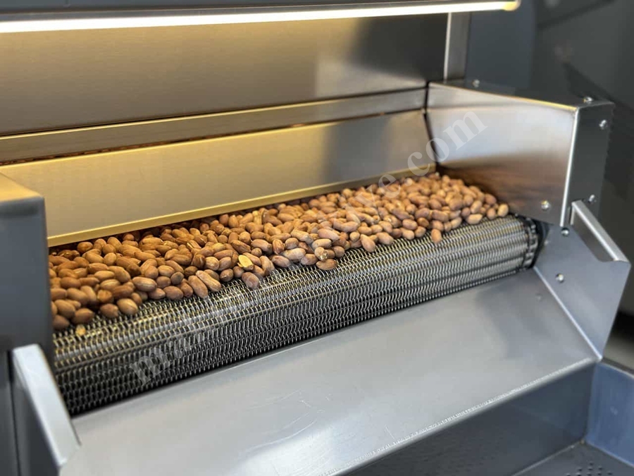 30-50 kg/ h Nuts Roasting Machine 