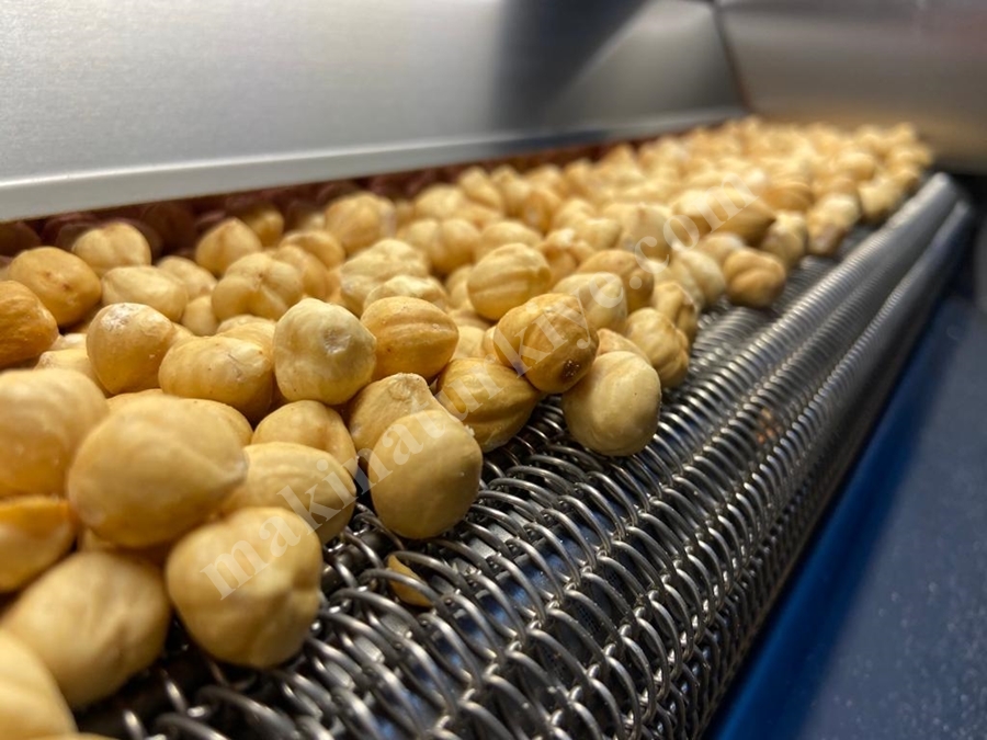 30-50 kg/ h Nuts Roasting Machine 