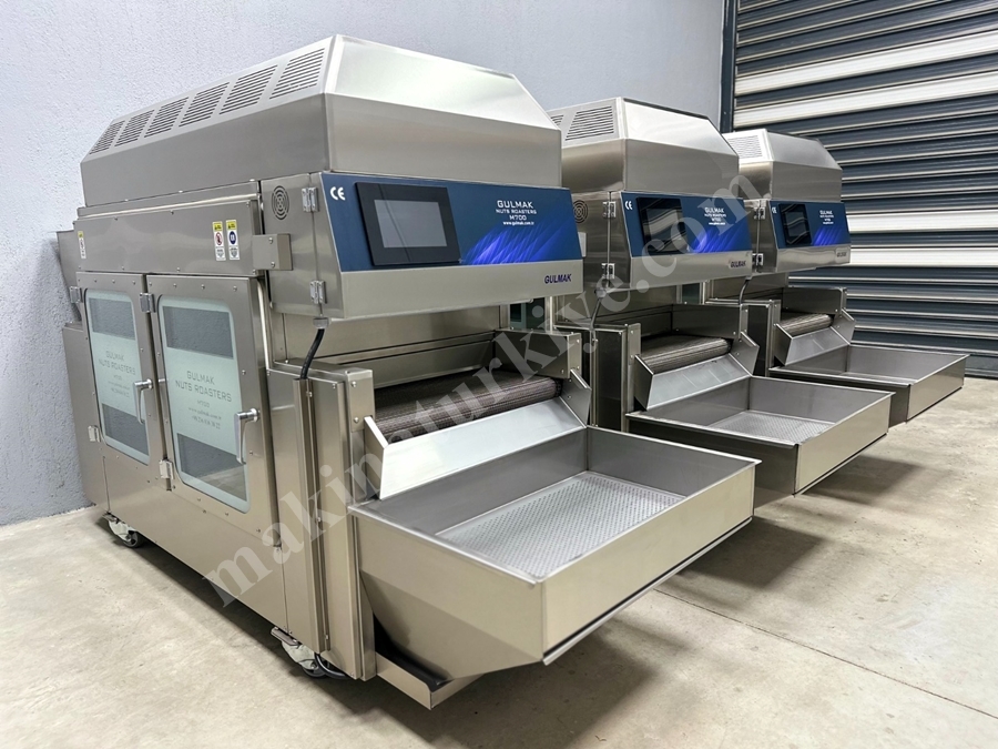 30-50 kg/ h Nuts Roasting Machine 