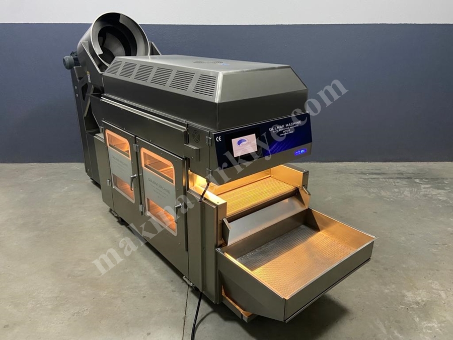 30-50 kg/ h Nuts Roasting Machine 