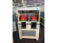 Machine à chargement automatique à couvercle automatique 2 positions