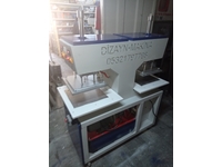 35x35 cm Double Head Hydraulic Transfer Printing Press - 11