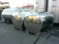 5000 Liter Stainless Steel Cylindrical Modular Water Tank