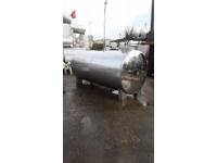 2000 Liter Stainless Steel Cylindrical Modular Water Tank - 0