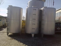 10 Ton Stainless Steel Cylindrical Modular Water Tank - 0