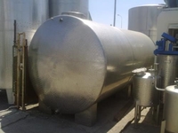 15 Ton Chrome Cylindrical Modular Water Tank - 0