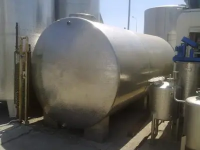 Модульный водонагреватель цилиндрической формы на 15 тонн с хромом