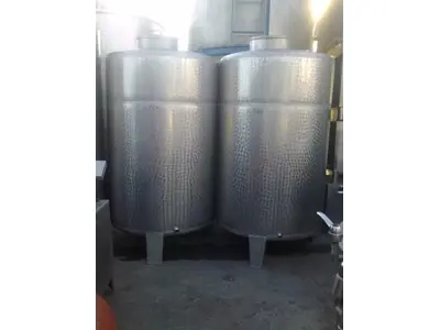 5000 L Stainless Steel Cylindrical Modular Water Tank