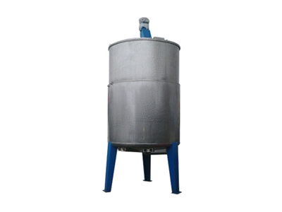 8000 Liter Stainless Steel Jacketed Industrial Storage Mixer - 0