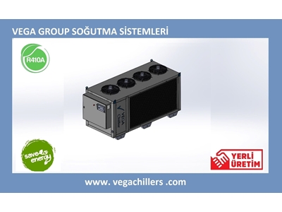 110 Kw Kompresörlü Hava Soğutmalı Chiller - 0