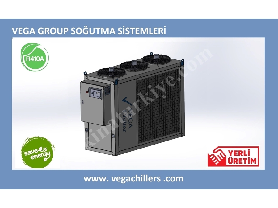 110 Kw Kompresörlü Hava Soğutmalı Chiller