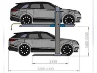2 Katlı 3 Ton Mekanik Otopark Sistemi