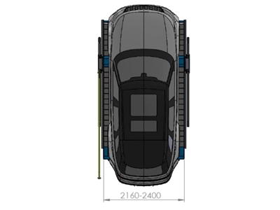 2 Katlı 3 Ton Mekanik Otopark Sistemi - 2