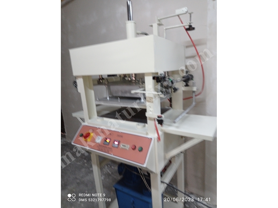 35x35 cm Hydraulic System Waffle Printing Machine
