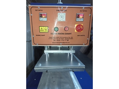 35x35 cm Waffeldruckmaschine für Leder - 13