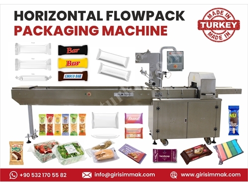 Flm 1000 Horizontal Flowpack Packaging Machine
