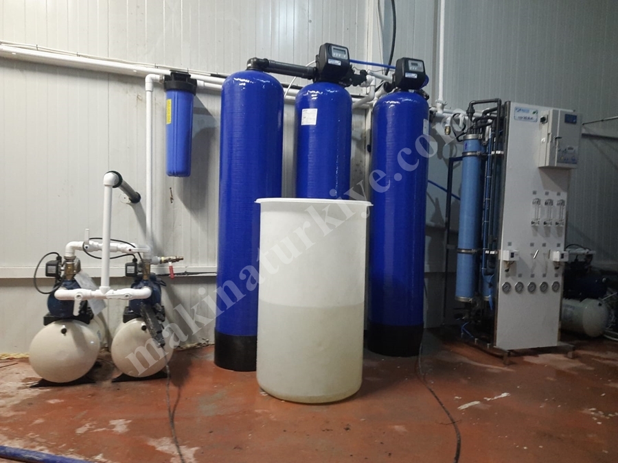 20 M3 Endüstriyel Reverse Osmosis Sistemleri