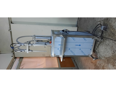 1 Litre Dipten Dolum Yarı Otomatik 2 Nozullu Sıvı Dolum Makinesi  - 9