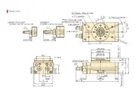 Msqb Series Rotary Platform Rotary Hydraulic Cylinder