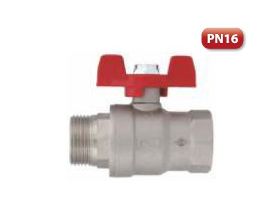 Butterfly Handle Female/Male - Full Flow Ball Valve - 0