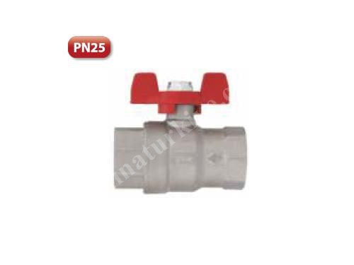 Female/Female - Full Flow Butterfly Handle Ball Valve