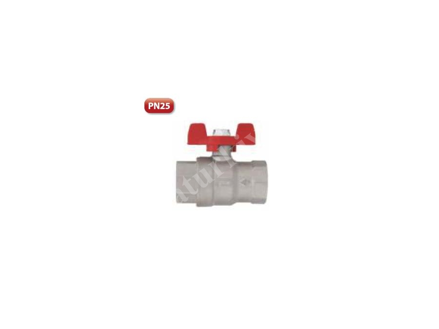 Female/Female - Full Flow Butterfly Handle Ball Valve