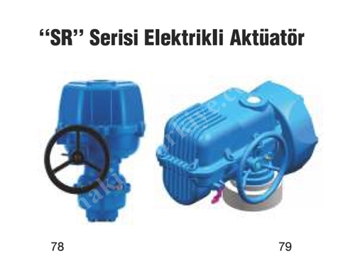 Sr Series Electric Actuated Ball Valve