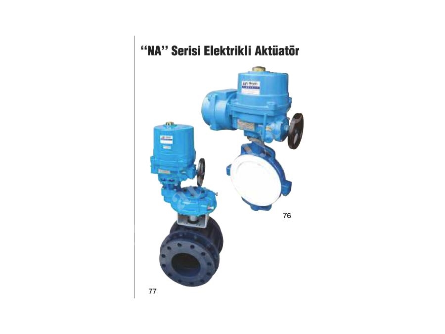 Na Series Electric Actuated Butterfly Valve