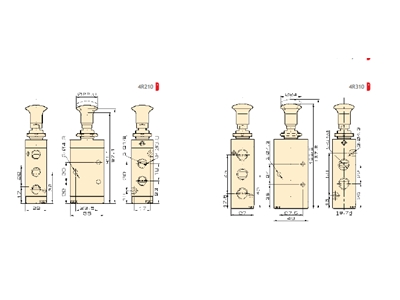 Hand Operated Pneumatic Valve - 0