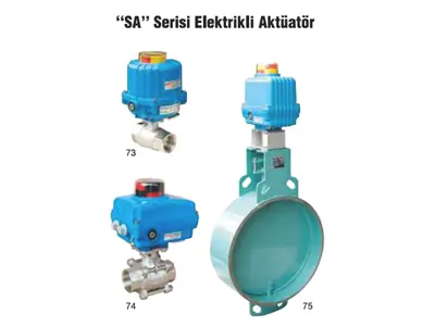Sa Series Electric Actuated Butterfly Valve