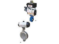 Butterfly Valve with Double Acting Actuator - 0