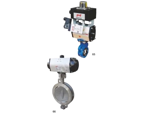 Butterfly Valve with Double Acting Actuator