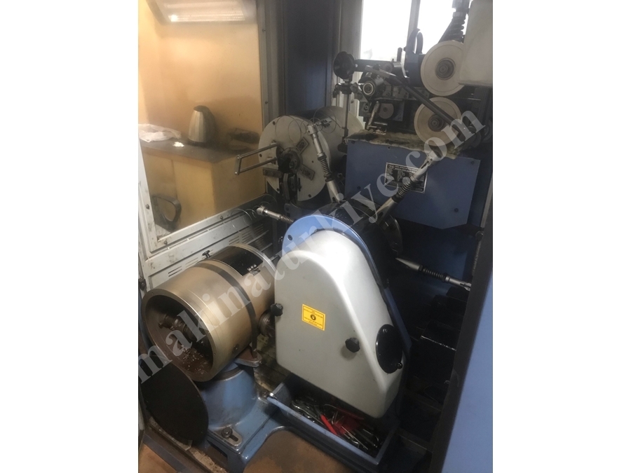 Bed Spring Helix and Spring Stringing Machine