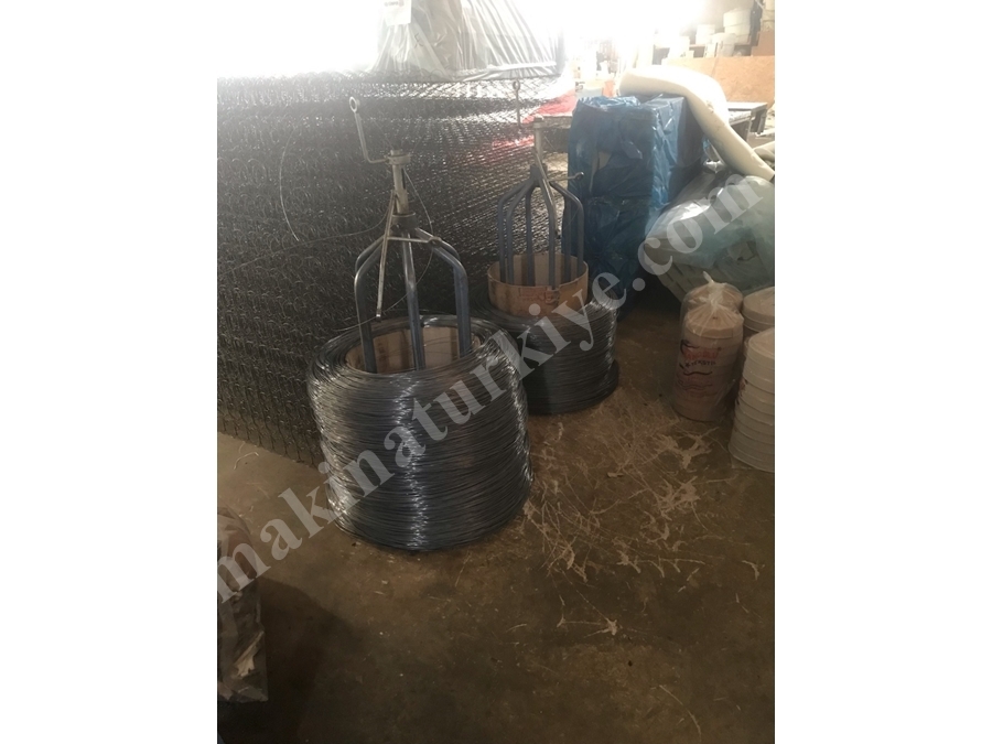 Bed Spring Helix and Spring Stringing Machine