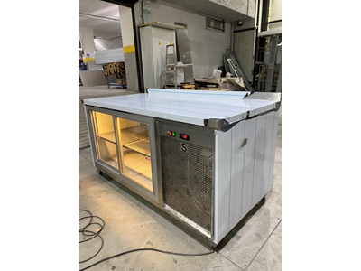 Stainless Adjustable Shelf Countertop Refrigerator - 0