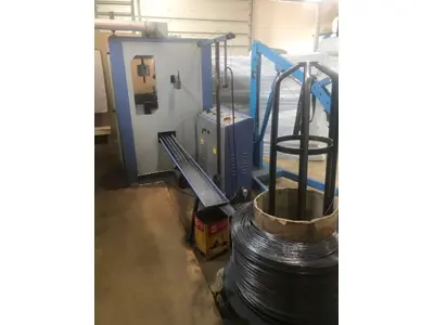 Mattress Spring Helix and Spring String Machine