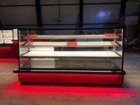 Neutral Pastry Cabinet With LED Lighting - 1