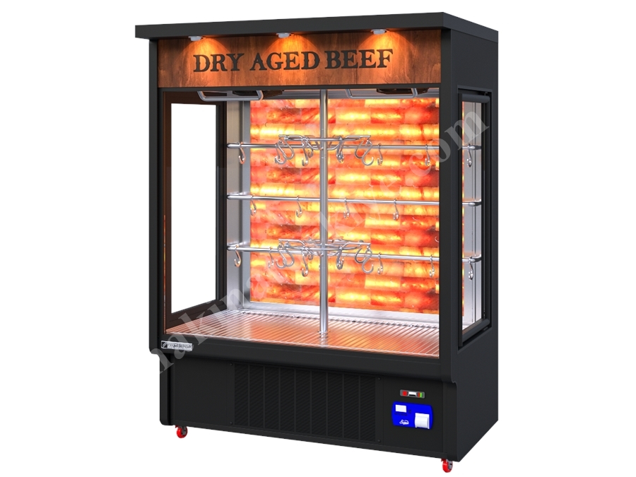 Dry-Aged Glasstehender Fleischkühlschrank