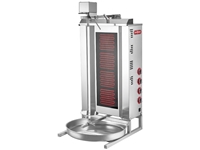 Cuisinière électrique rotative à moteur supérieur à 4 radians