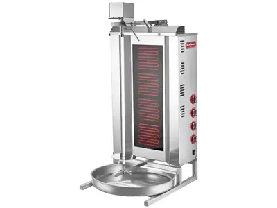 4 Radyanlı Üstten Motorlu Elektrikli Döner Ocağı
